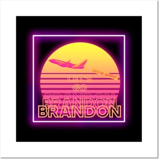 Let's Go Brandon retro / vintage Posters and Art